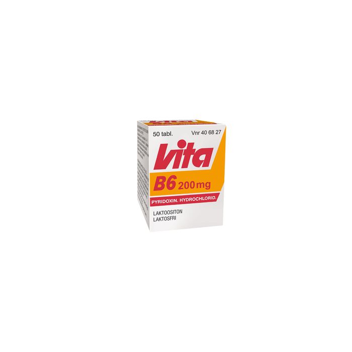 VITA-B6 tabletti 200 mg 50 kpl kuva 2