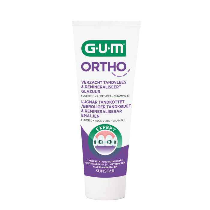 GUM Ortho CPC fluorihammastahna (sis 0,05% CPC) 75 ml kuva 1