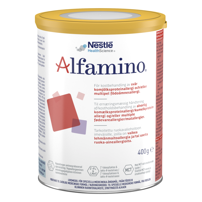 Alfamino jauhe sis. ravintokuituja 400 g kuva 2