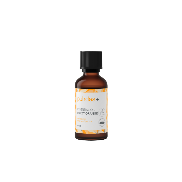 Puhdas+ 100% Eteerinen Appelsiiniöljy 50 ml