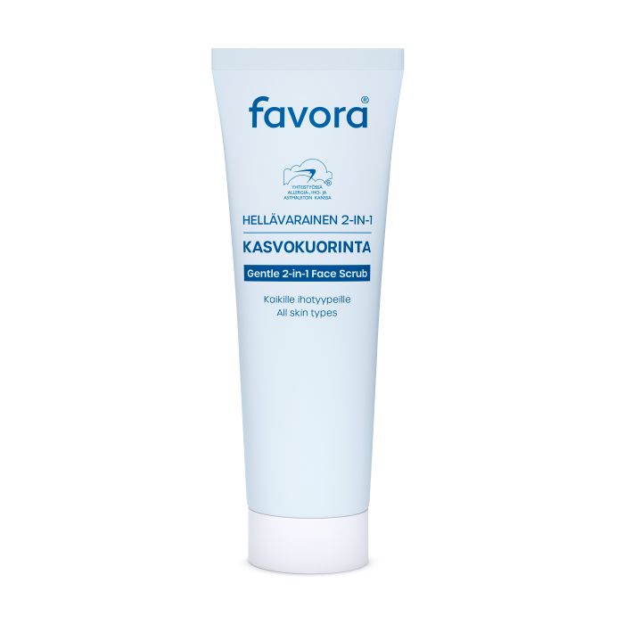 Favora Hellävarainen 2 in 1 kuorintavoide 75 ml kuva 2