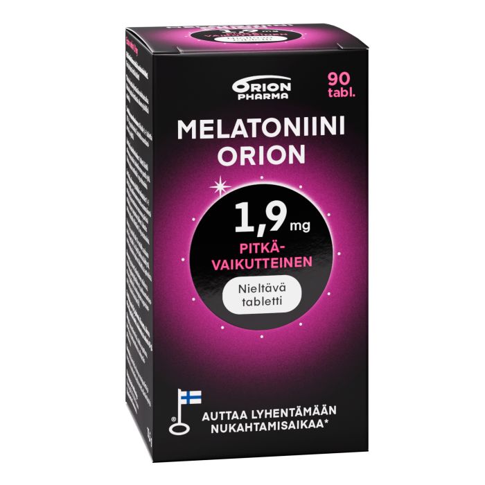 Melatoniini Orion 1,9 mg pitkävaikutteinen 90 tabl kuva 3