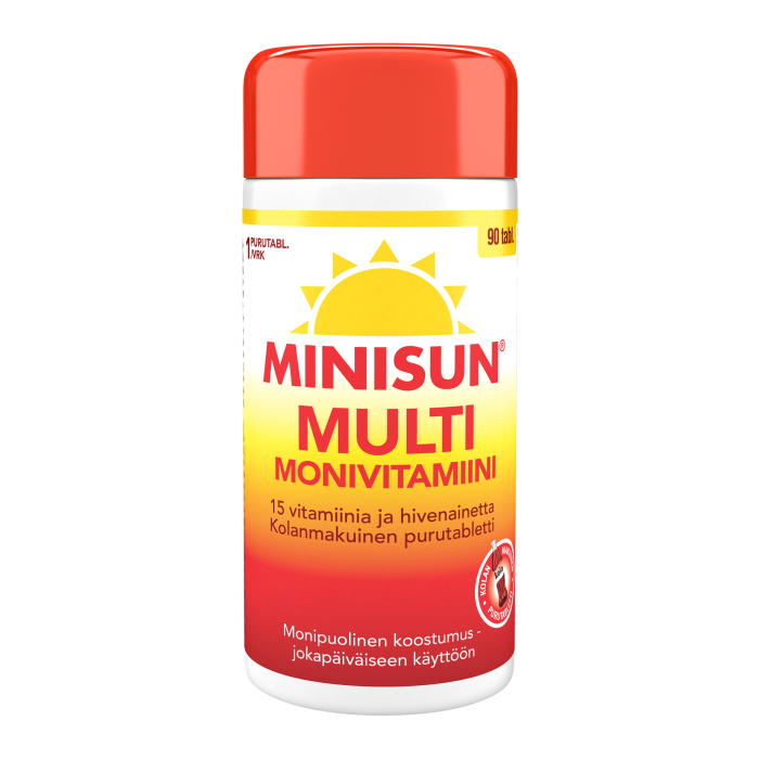 Minisun Monivitamiini Multi Kola 90 tabl kuva 3