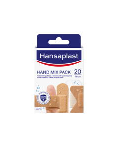 Hansaplast Hand Mix pack 20 kpl