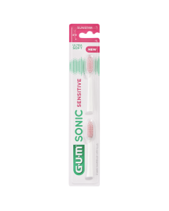 GUM Sonic Sensitive vaihtoharjaspäät 2 kpl