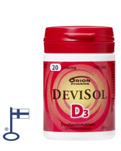 Devisol 20 mikrog imeskelytabletti 100 kpl