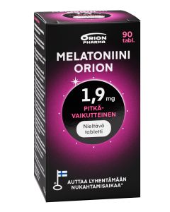 Melatoniini Orion 1,9 mg pitkävaikutteinen 90 tabl