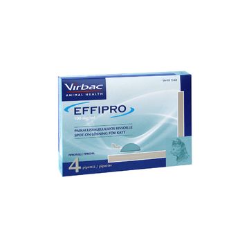 EFFIPRO paikallisvaleluliuos 100 mg/ml Pipetti 4 x 0.5 ml