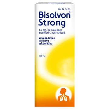 BISOLVON STRONG oraaliliuos 1,6 mg/ml 100 ml