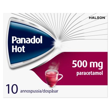 PANADOL HOT jauhe oraaliliuosta varten 500 mg 10 kpl