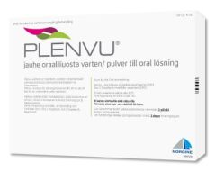 PLENVU jauhe oraaliliuosta varten 3 annospussia 1 annos