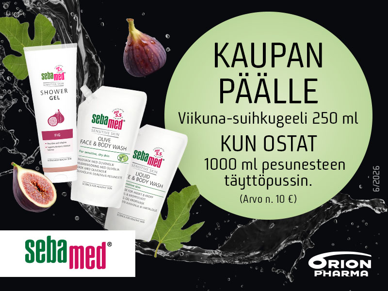 Sebamed pesuneste - Erityisesti kuivuuteen taipuvalle, herkälle iholle kehitetty pesuneste puhdistaa hellävaraisesti.